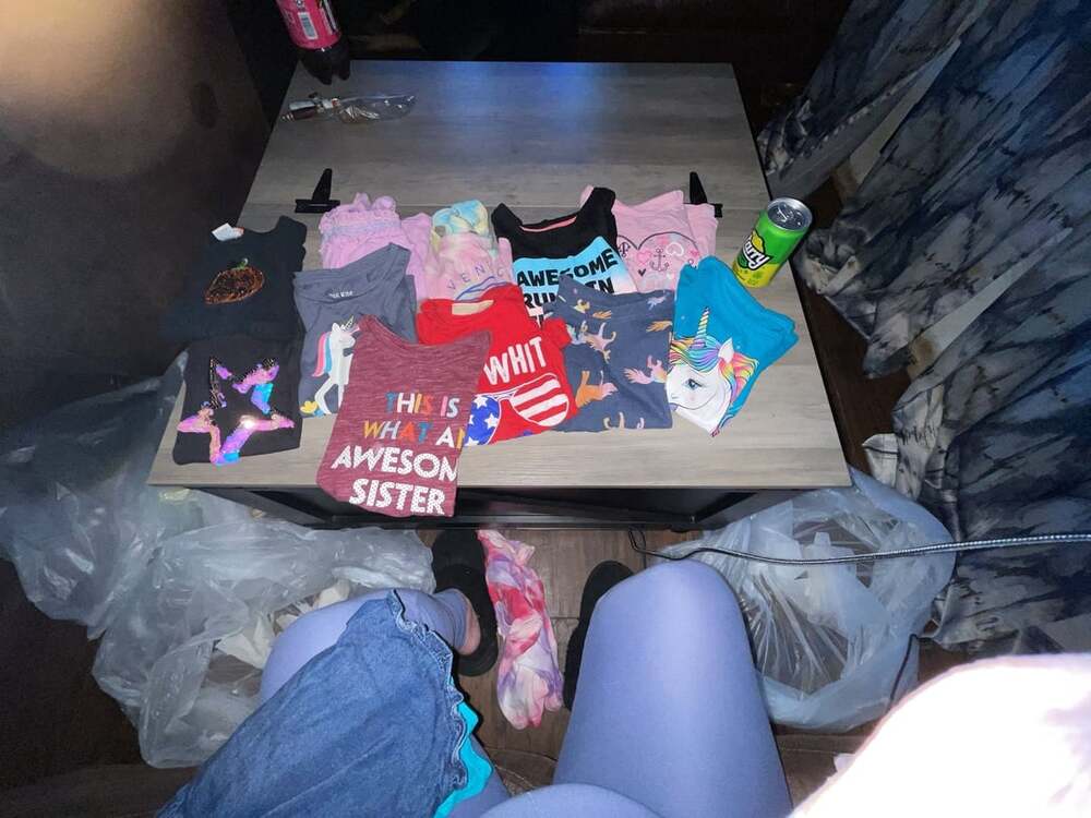 Girls Mixed Brands Short Sleeve T-Shirt Lot Of 11
